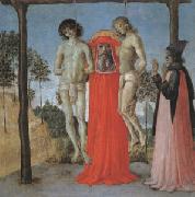 Pietro Perugino st Jerome supporting Two Men on the Gallows china oil painting reproduction